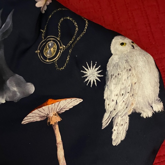 Pottery Barn Wizarding World Harry Potter Herbology Stocking with Owl Design NWT - Picture 7 of 14